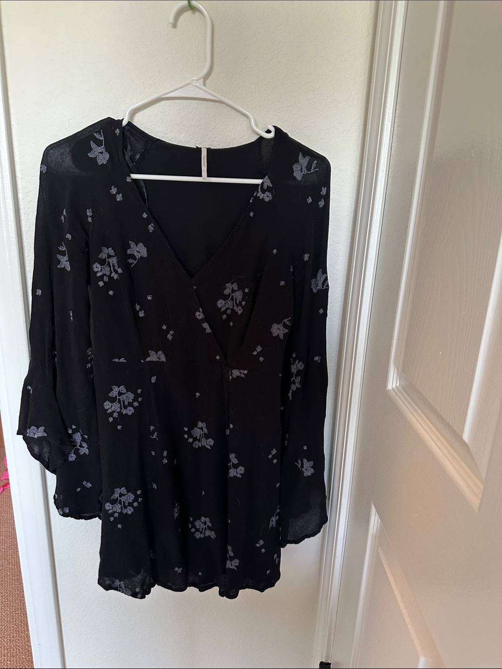 Black Floral Dress